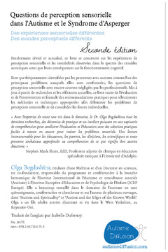 Questions sensorielles et perceptives dans l'autisme et le syndrome d'Asperger