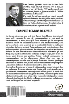 Comptes rendus de livres