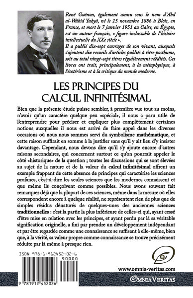 Les principes du calcul infinitésimal