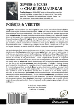 OEuvres et Écrits de Charles Maurras III