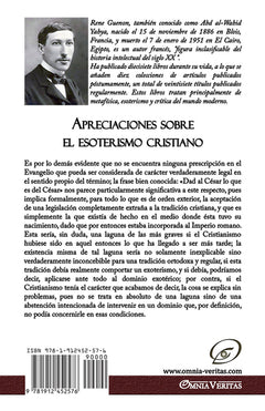 Apreciaciones sobre el esoterismo cristiano