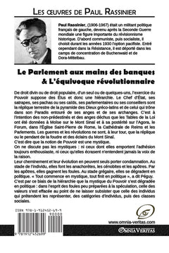 Le parlement aux mains des banques & l'équivoque révolutionnaire
