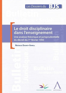 Le droit disciplinaire dans l'enseignement
