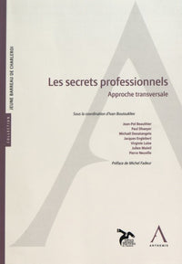 Les secrets professionnels. Approche transversale