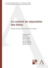Le contrat de séparation des biens