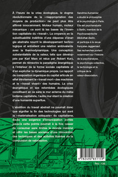 Le mur énergétique du capital - contribution au problème des critères de dépassement du capitalisme du point de vue de la critiqu