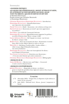 Les Soleils des indépendances