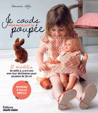 Je couds pour ma fille et sa poupée