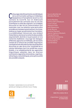 Les discours de crise sanitaire (Covid-19) - Approches linguistiques