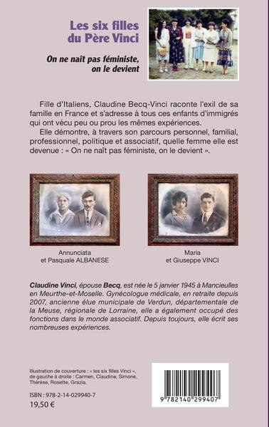 Les six filles du Père Vinci