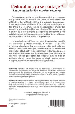 L'éducation, ça se partage ?