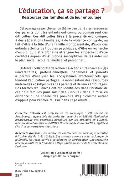 L'éducation, ça se partage ?