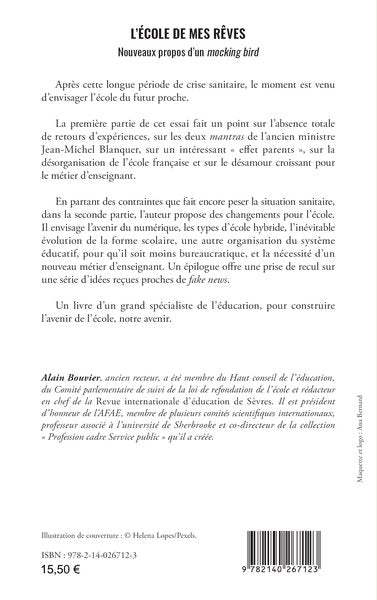 L'école de mes rêves: Nouveaux propos d'un mocking bird