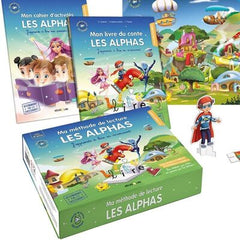 Ma méthode de lecture Les Alphas - Le coffret déclic lecture