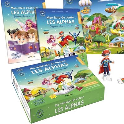 Ma méthode de lecture Les Alphas - Le coffret déclic lecture