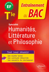 Spécialité humanités, littérature et philosophie Tle