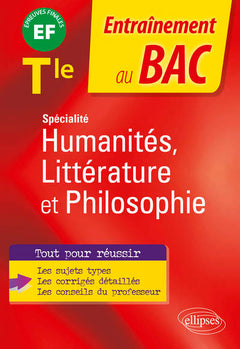Spécialité humanités, littérature et philosophie Tle
