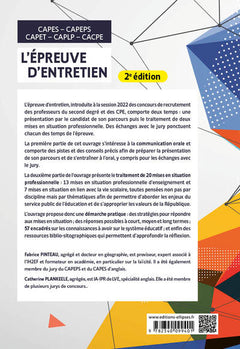 L'épreuve d'entretien