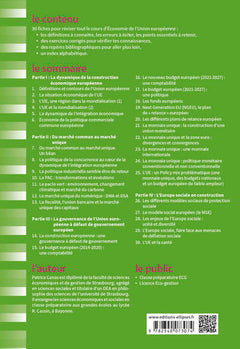 Fiches d'économie de l'Union européenne