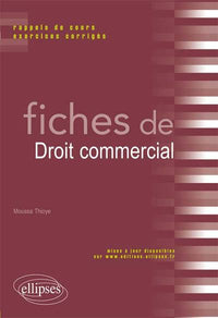 Fiches de droit commercial
