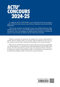 Culture territoriale 2024-2025 - Cours et QCM