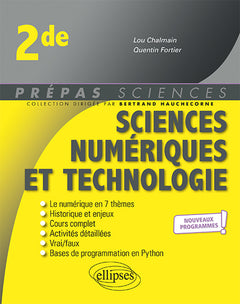 Sciences numériques et technologie - Seconde