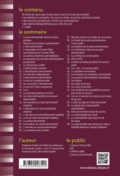 Fiches de droit administratif