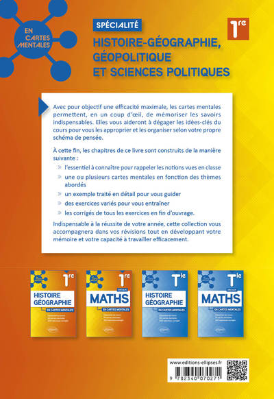 Spécialité Histoire-Géographie, Géopolitique et Sciences Politiques 1re