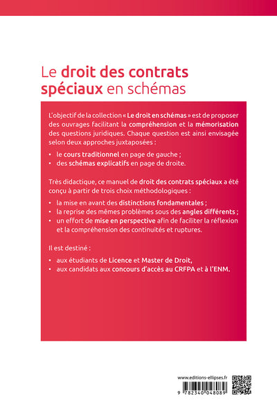 Le droit des contrats spéciaux en schémas