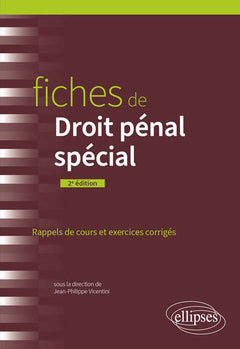 Fiches de droit pénal spécial