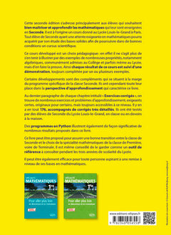 Mathématiques - Seconde - Pour aller plus loin en démontrant et en s’entraînant