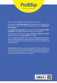 La grammaire espagnole en fiches et exercices corrigés