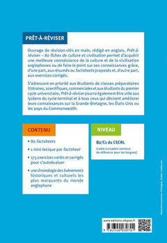 Anglais. 80 fiches de culture et civilisation