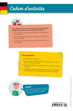 Allemand. Bereit ? Cahier d'activités pour le collège. A1-A2 [cycle 4 (5e-4e-3e) et 6e bilangue