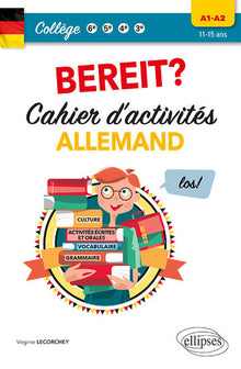 Allemand. Bereit ? Cahier d'activités pour le collège. A1-A2 [cycle 4 (5e-4e-3e) et 6e bilangue