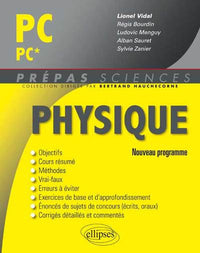 Physique PC/PC* Programme 2014