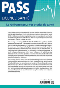 Biologie cellulaire en PASS et LAS