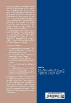 Words & Buzzwords - Le vocabulaire anglais des examens et concours en 70 leçons