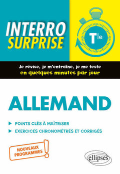 Allemand. Interro surprise