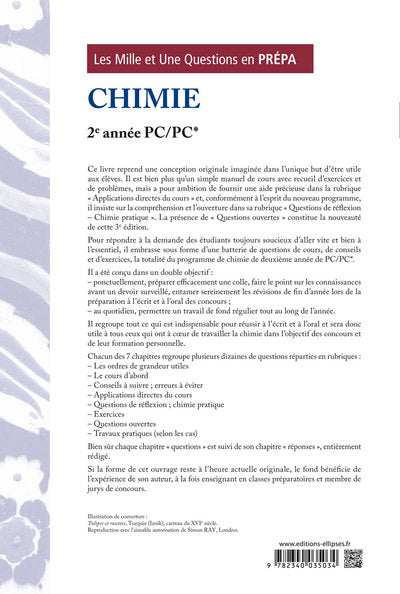 Les 1001 questions de la chimie en prépa
