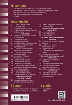 Fiches de droit des sûretés