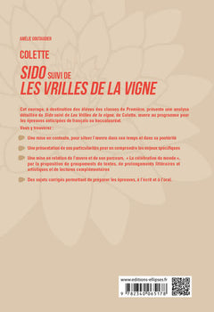 Colette - Sido suivi de Les Vrilles de la vigne