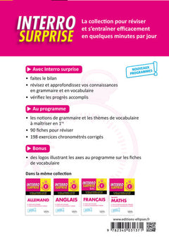 Espagnol - Première - nouveaux programmes