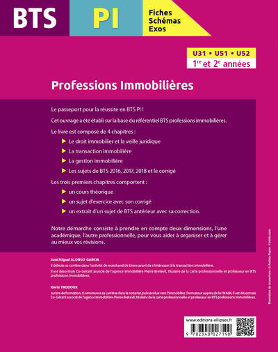 BTS professions immobilières