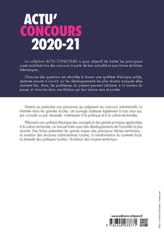 Culture territoriale 2020-2021 - Cours et QCM