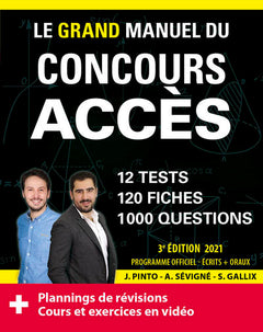 Le grand manuel du concours ACCES