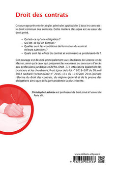 Droit des contrats