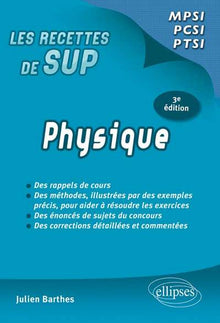 Physique - classes prépas MPSI - PCSI - PTSI - conforme aux programmes 2013