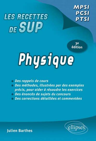 Physique - classes prépas MPSI - PCSI - PTSI - conforme aux programmes 2013