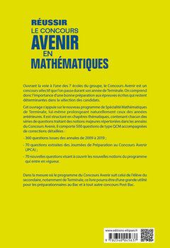 Réussir le concours Avenir en Mathématiques